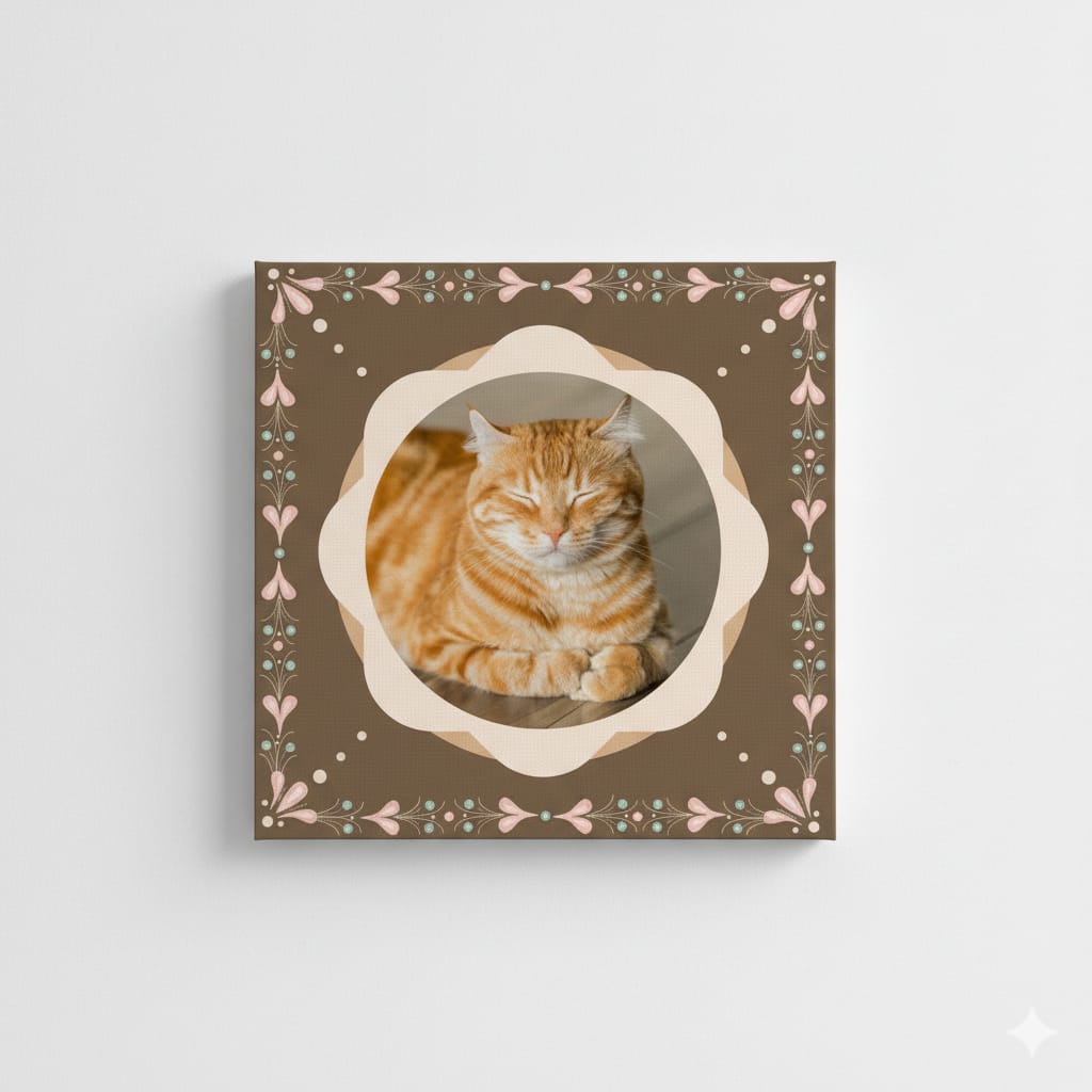 DISEÑO CUADRADO PARA MASCOTAS