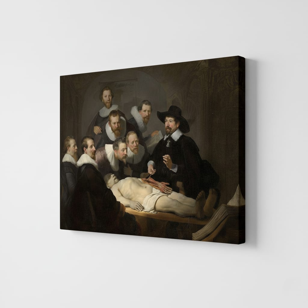 LECCION DE ANATOMIA REMBRANDT