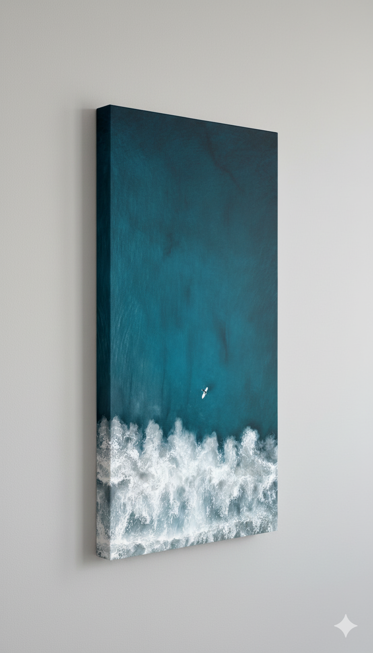 Punto Blanco en el Océano