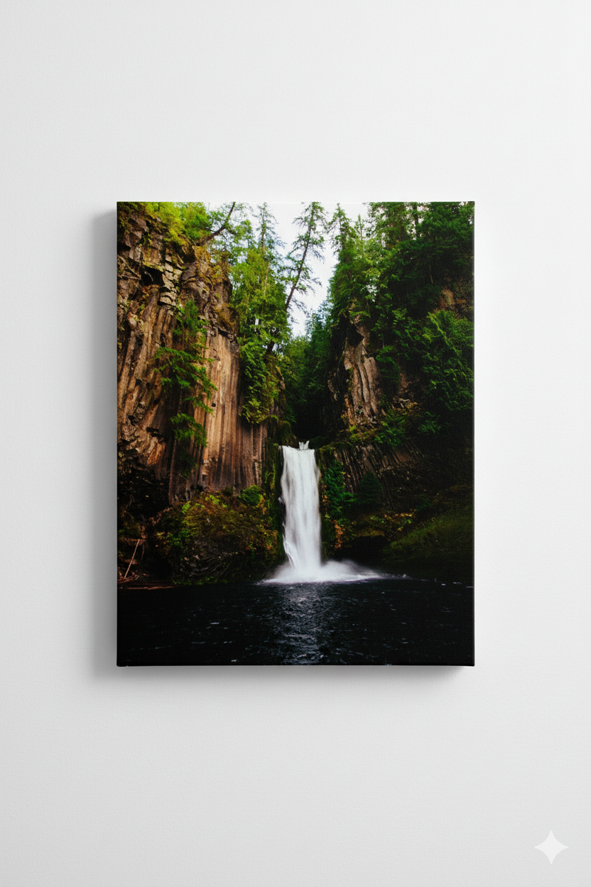 CASCADA EN EL BOSQUE