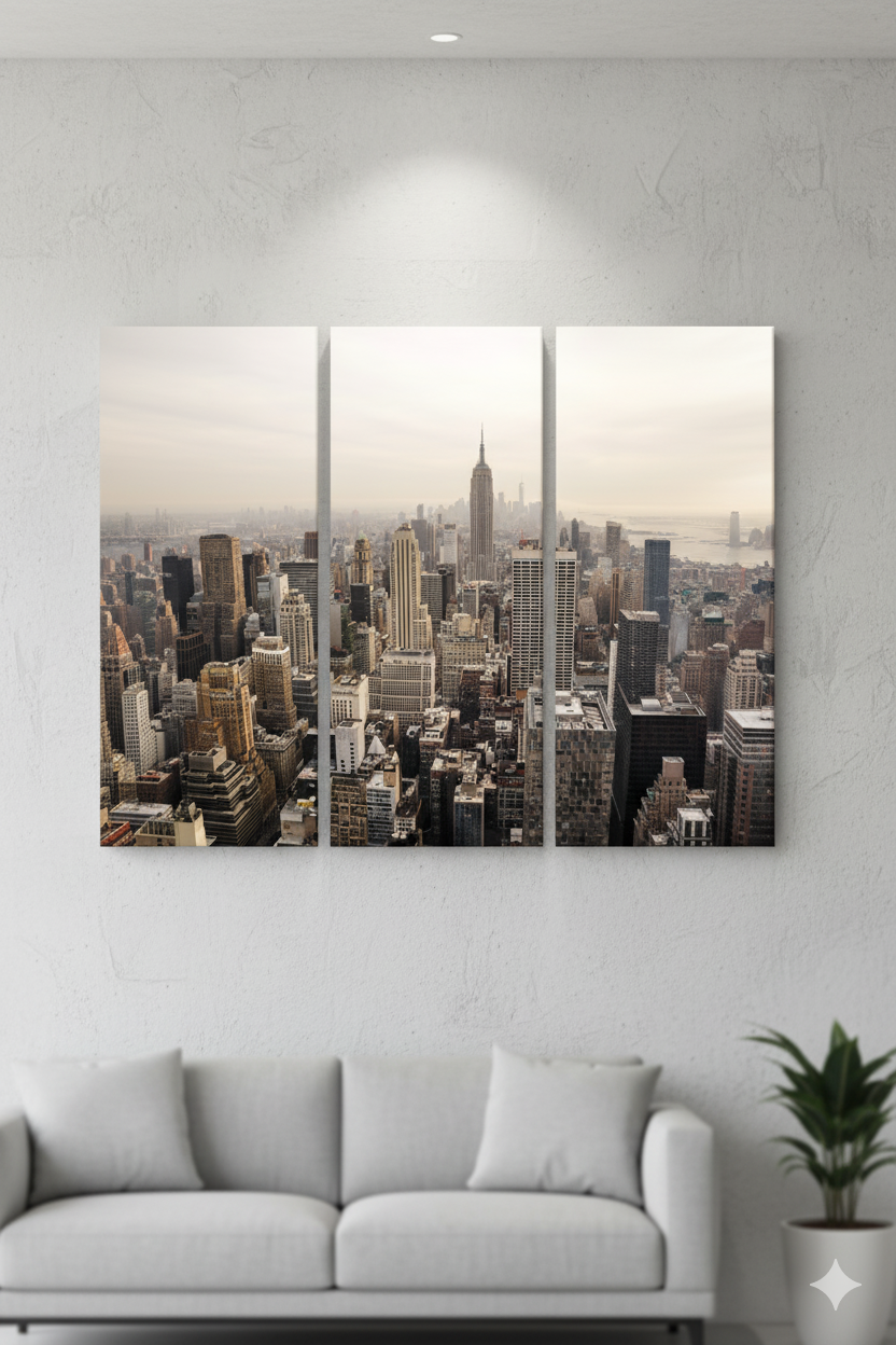 Vista aérea de Manhattan